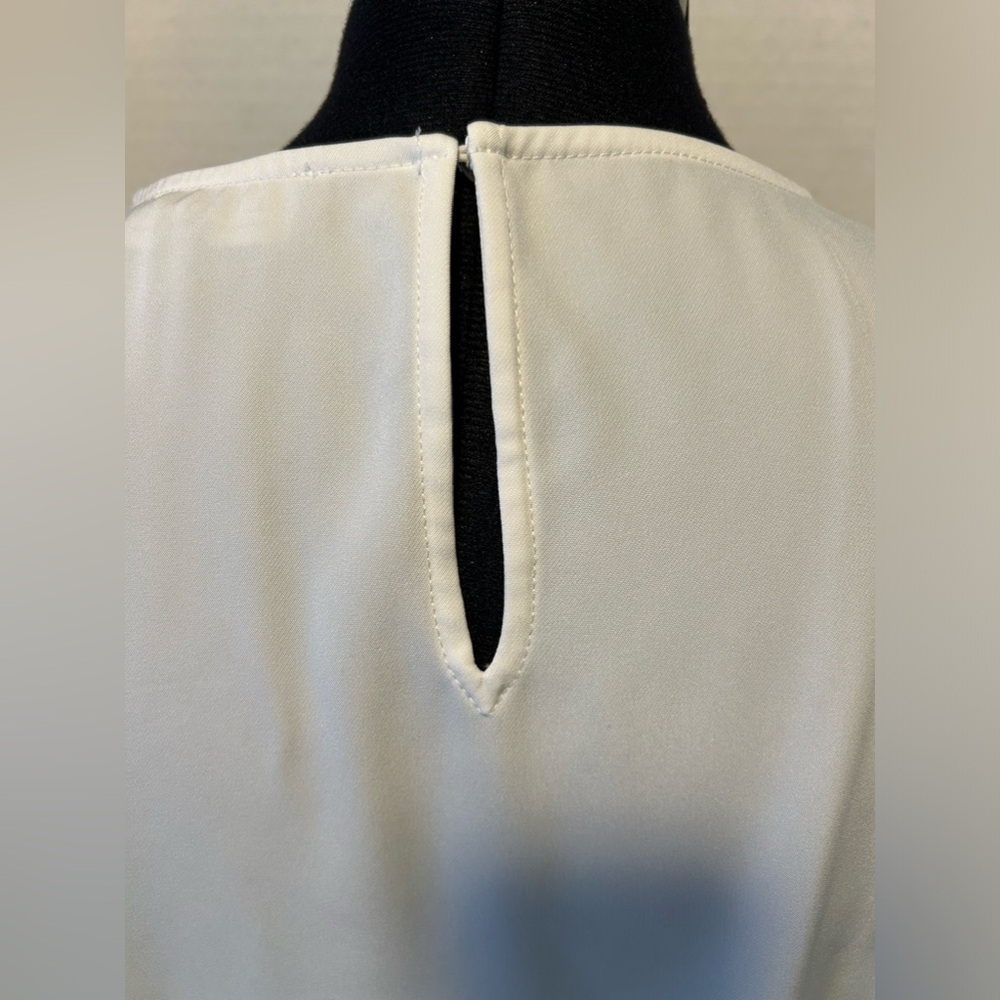 Eloquii Women's Black and White Blouse Size 16 - Picture 6 of 7